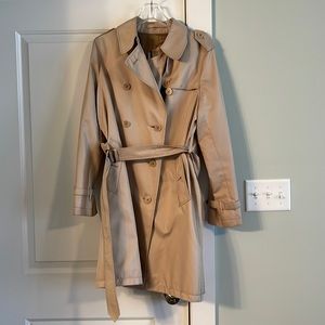 Burberry Annika size 10 trench coat